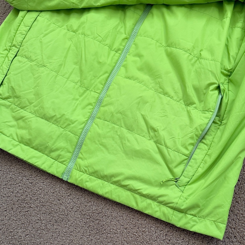 Patagonia Snowshot Jacket Large Green Full Zip Insulated Outerwear - Picture 4 of 9